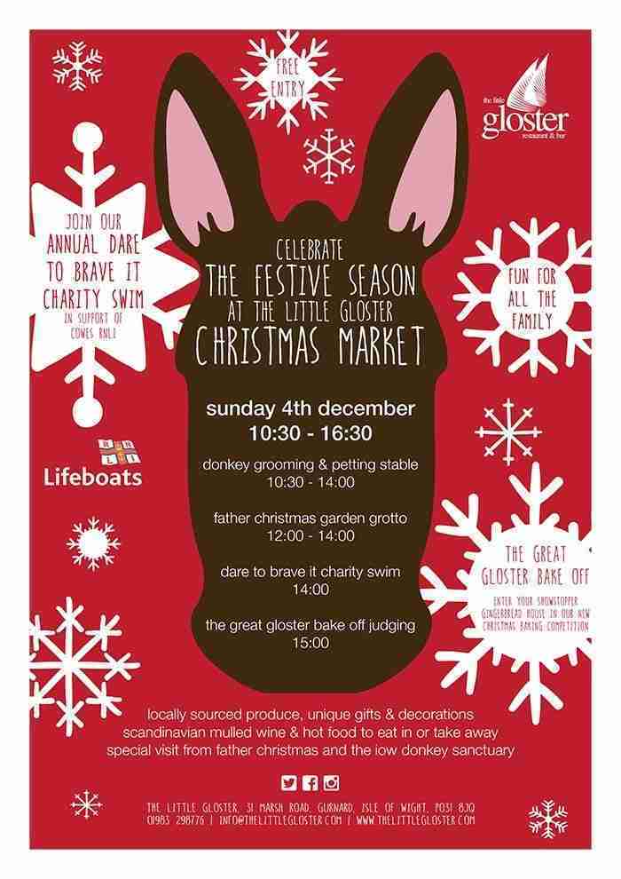 The Little Gloster Christmas Market 2016 poster