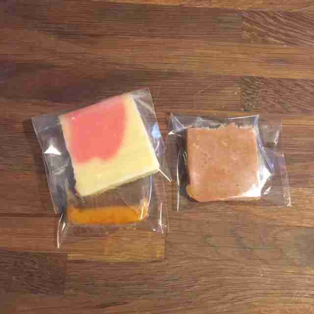 Slab Wedding Fudge Favour - individually wrapped