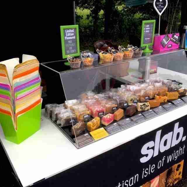 Slab Artisan Fudge Stall - I Love Wight Market, May