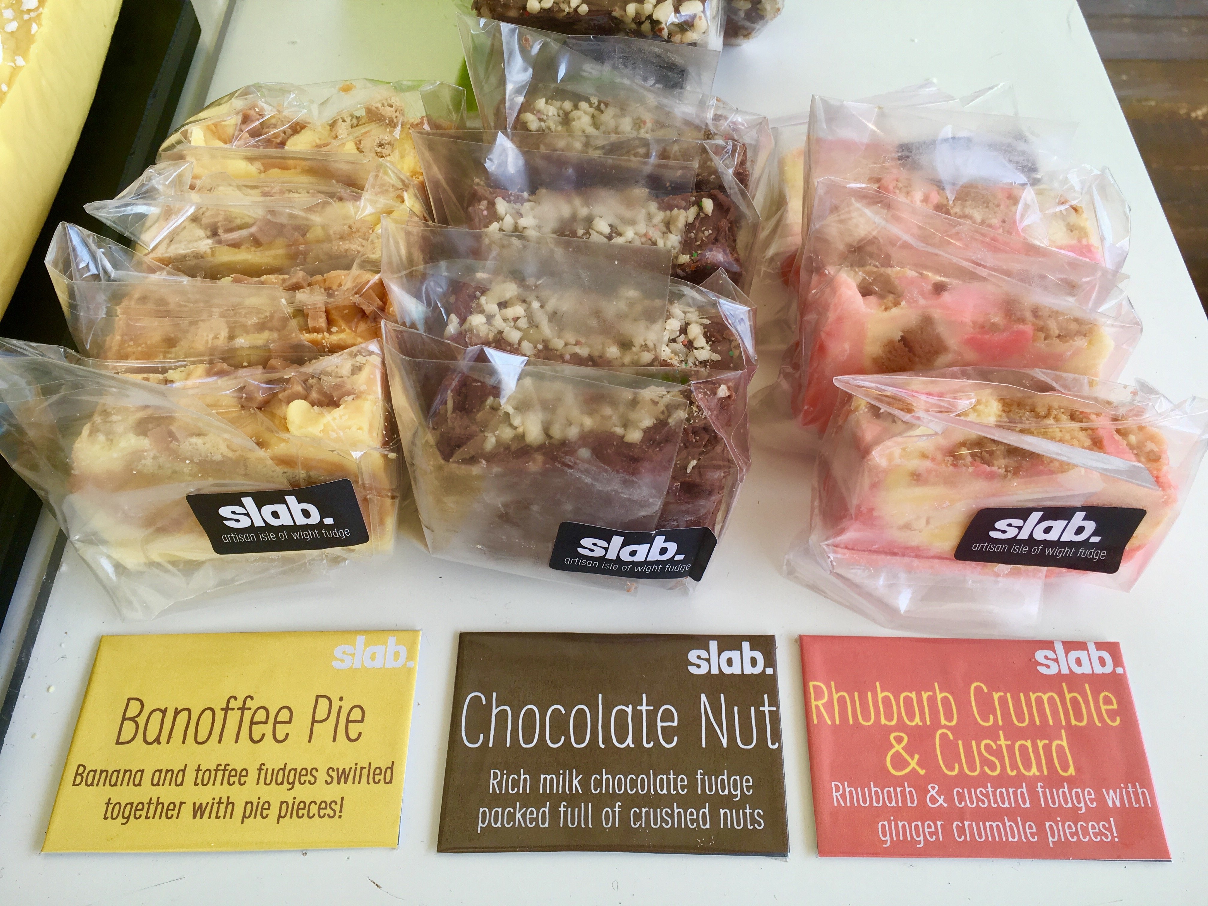 Slab Artisan Fudge - Taste of the South, Poole