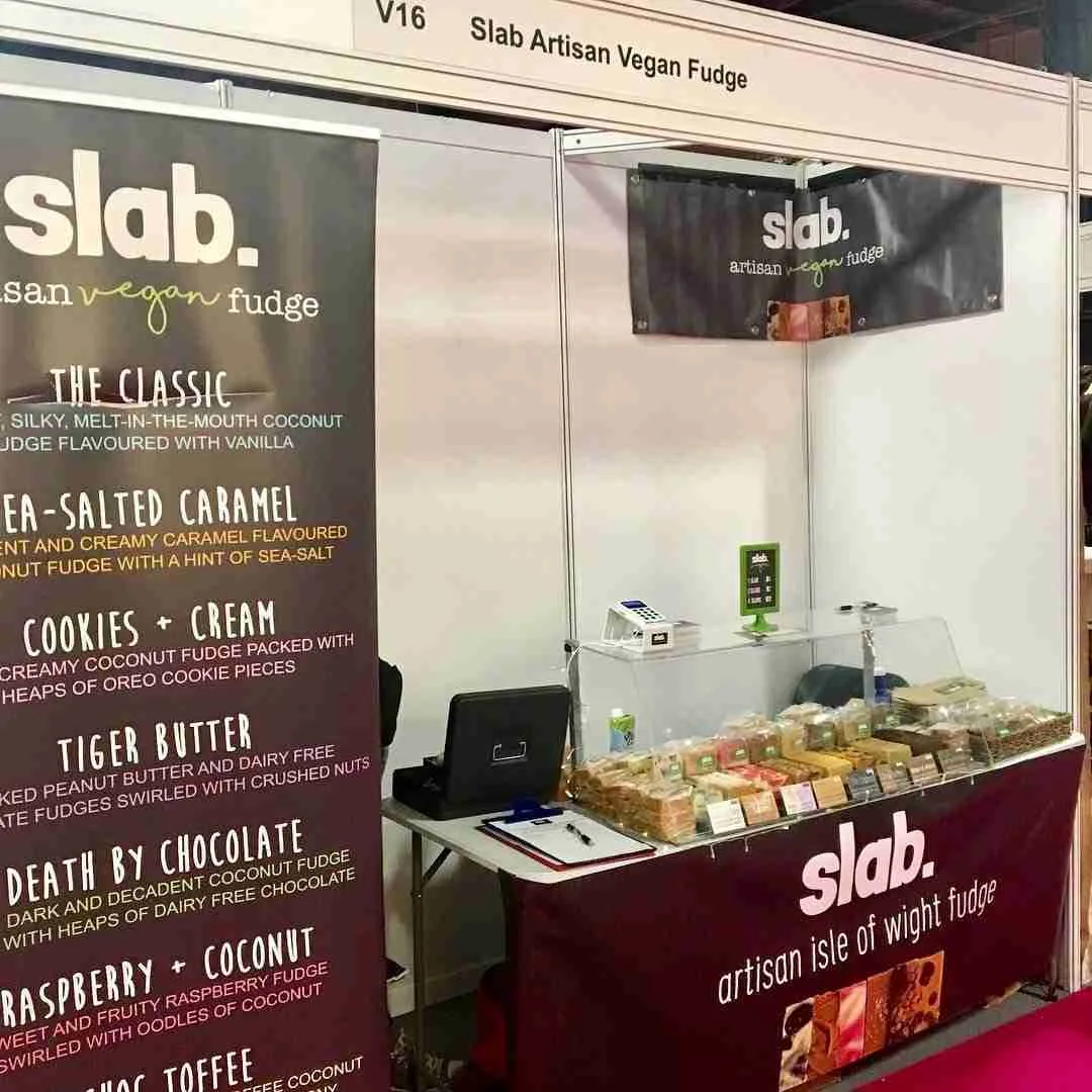 Slab Artisan Fudge - Vegan Life Live Manchester 1