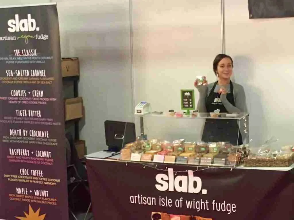 Slab Artisan Fudge - Vegan Life Live Manchester 1