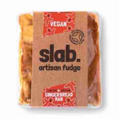 Slab Artisan Fudge - Vegan Gingerbread Man Product Photo