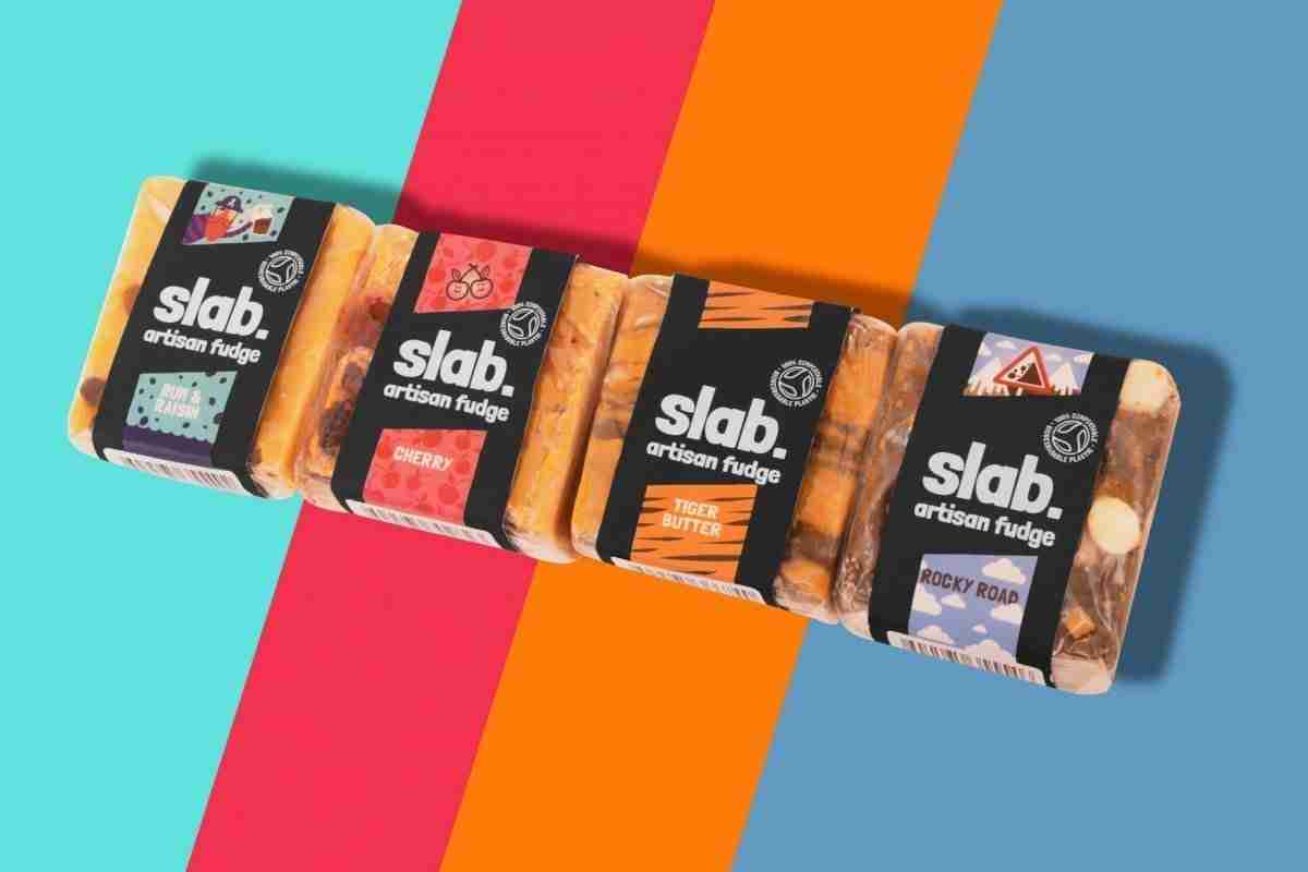 Slab Artisan Fudge Creative Photo - Dairy Stripes