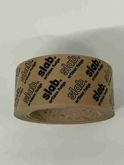 Slab Artisan Fudge - Paper Packaging Tape