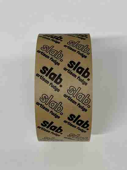 Slab Artisan Fudge - Paper Packaging Tape