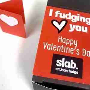 Valentine’s Day 6 Slab Fudge Box - Dairy 3