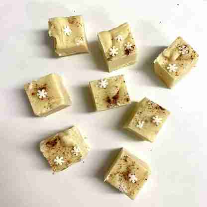 Eggnog Limited Edition Christmas Fudge