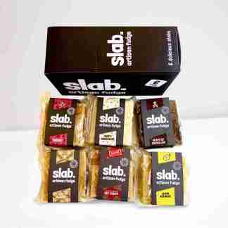 Slab Artisan fudge - 6 Fudge Slab Dairy Display Box