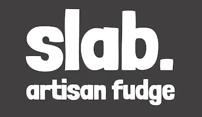 Slab Artisan Fudge Logo Website Header