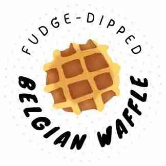 Fudge Dipped Belgian Waffle Graphic