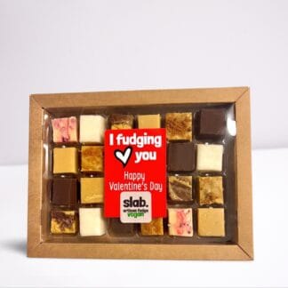 Vegan Valentines Fudge Taster 1