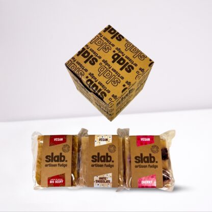 3 Fudge Slab Gift Box Vegan